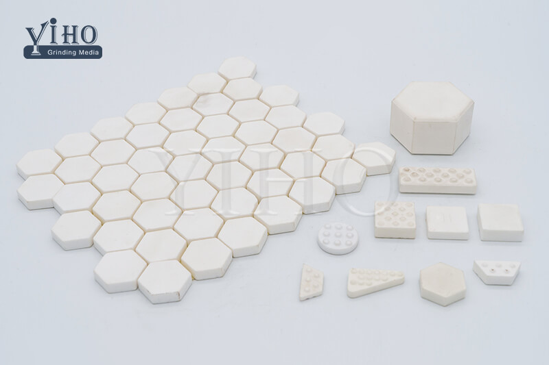 Wear-resistant hex mats Износостойкие шестиугольные плиты